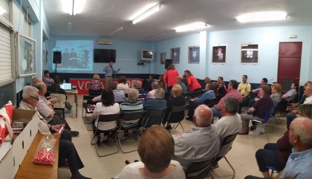 José Rafael Rocamora pide el voto a los vecinos y vecinas del Barrio de San Antonio para que Cehegín continúe avanzando