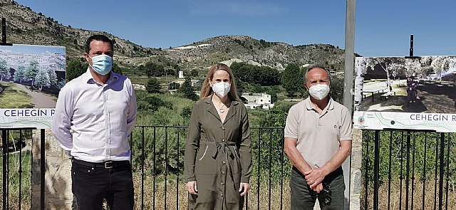 La alcaldesa presenta 'Cehegín Río', un proyecto encaminado a la creación de un paseo fluvial en el Río Argos