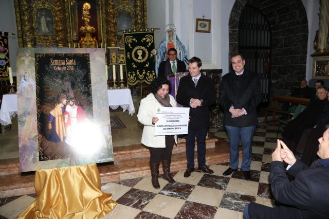 La Cofradía de la Pasión de Cristo realiza el cartel anunciador de la Semana Santa de Cehegín 2018