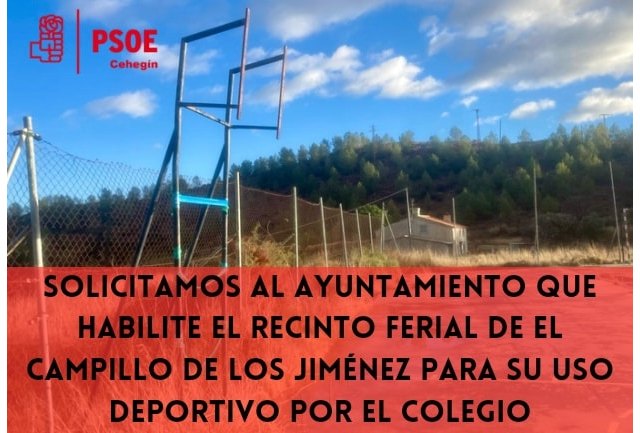 Pista deportiva para el colegio de El Campillo