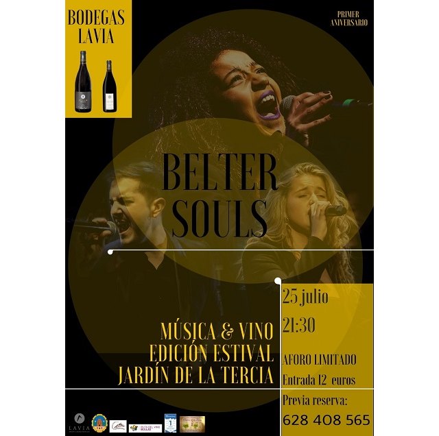 “Música y Vino” cumplirá su exitoso Primer Aniversario con Belter Souls y Bodegas Lavia