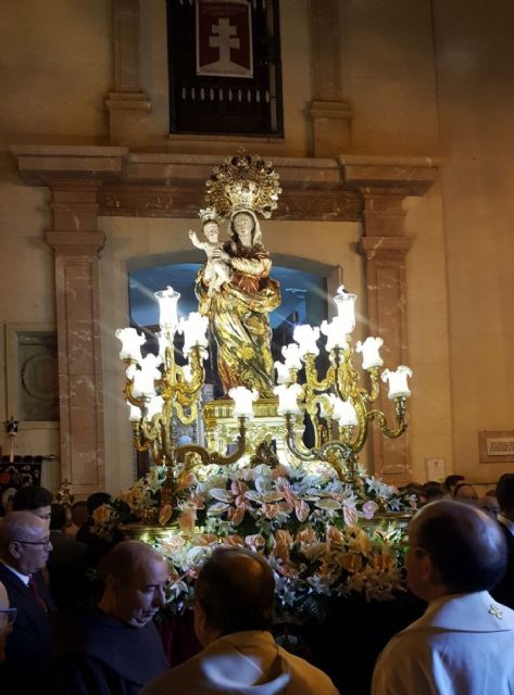 La Virgen de las Maravillas regresa a su Santuario
