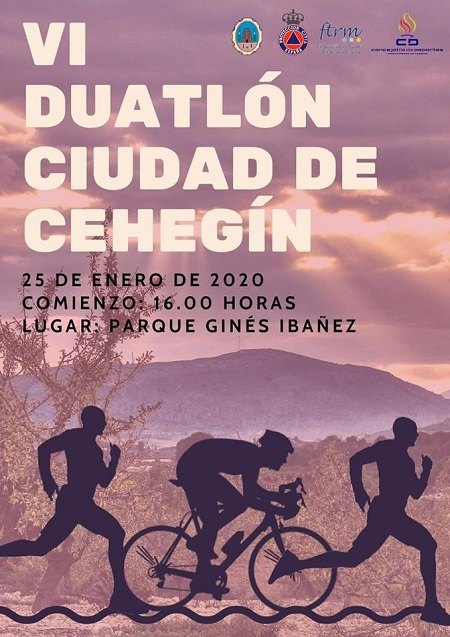 El VI Duatlón ‘Ciudad de Cehegín’ se celebrará el 25 de enero