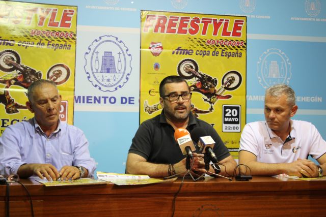Los mejores pilotos del MotoCross Freestyle se darán cita el próximo sábado en Cehegín