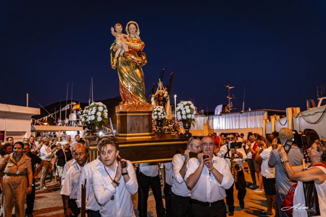 Día histórico para Cehegín: cientos de cehegineros rememoran en Cartagena la llegada de la Virgen de las Maravillas, tres siglos después