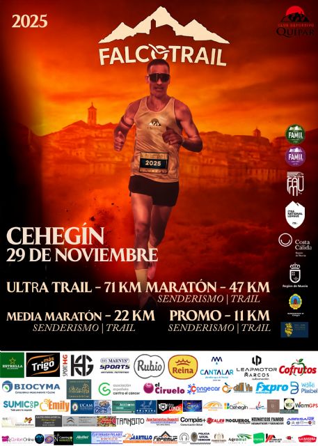 Cehegín se afianza como referente del trail running nacional con la FalcoTrail 2025