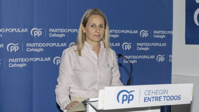 Alicia del Amor: 'Nuestro objetivo es mejorar la vida de las familias de Cehegín'