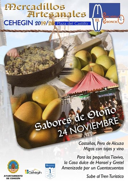 El Mercadillo ‘El Mesoncico’ saboreará lo mejor del otoño ceheginero