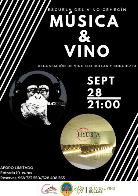 Llega de nuevo  la actividad  'Música y Vino'