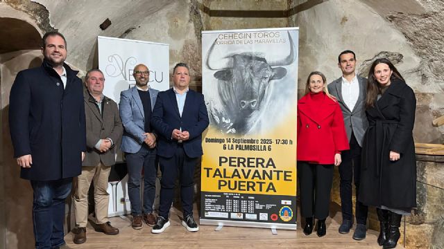 Perera, Talavante y Puerta: terna de lujo para la corrida de toros de las Fiestas Patronales de Cehegín en Honor a la Virgen de las Maravillas