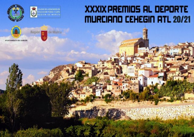 Convocados los Premios al Deporte Murciano de las temporadas 20/21 que concede el Cehegín Atlético