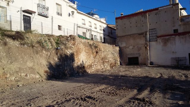 Comienzan las obras del muro de contención de la Calle Portillo