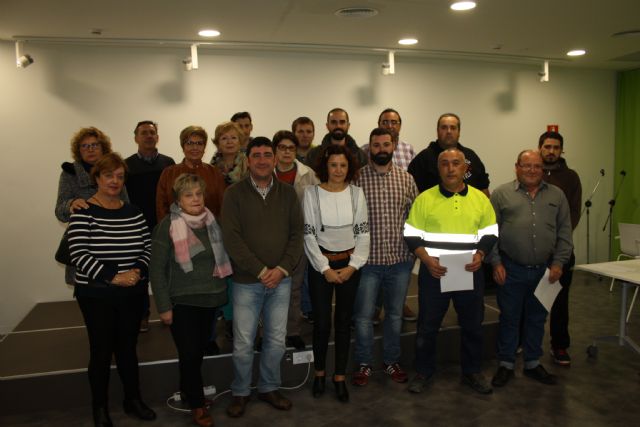 Entregados los diplomas de varios cursos gratuitos organizados por la Concejalía de Desarrollo Local