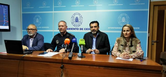 El Ayuntamiento presenta un sistema inteligente de vigilancia y gestión del tráfico, seguridad vial y movilidad en Cehegín