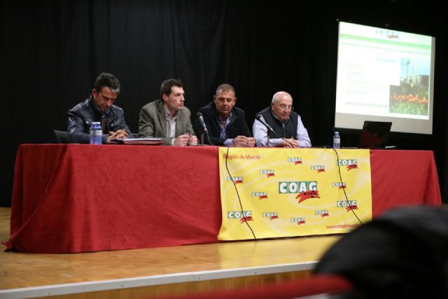 COAG Cehegín aborda temas de actualidad para el futuro del sector de la agricultura