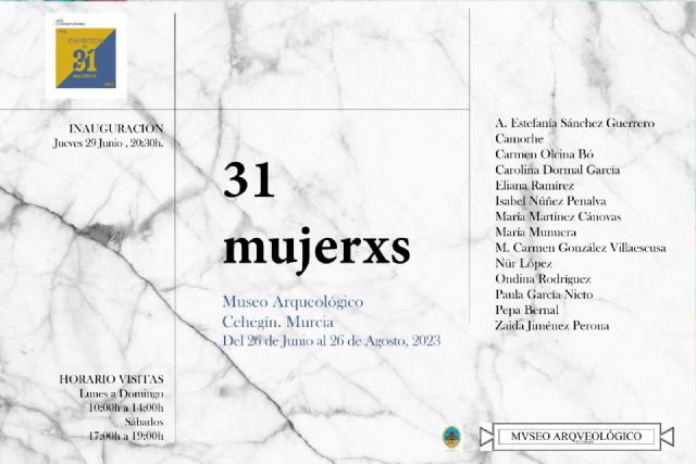 El Museo Arqueológico acoge desde mañana jueves la exposición colectiva “31 mujerxs”
