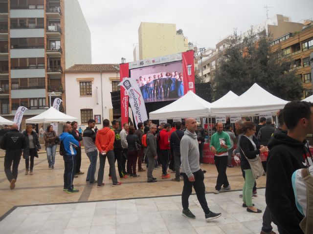 El Stand de la FalcoTrail promociona el municipio de Cehegín en Penyagolosa