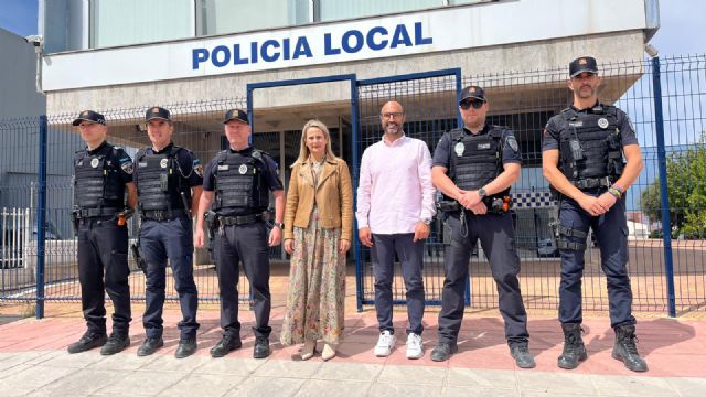 El Ayuntamiento de Cehegín dota a su Policía Local con 25 unidades de chalecos antibalas