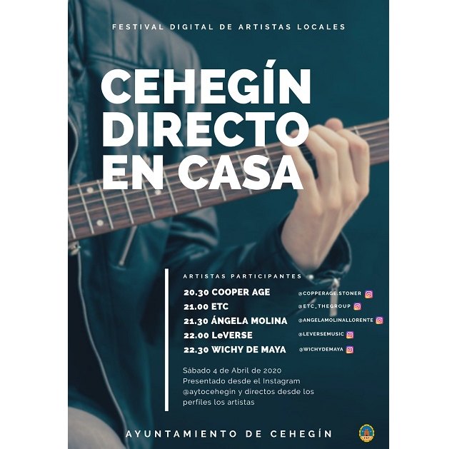 Cehegín lleva la música en directo a los hogares