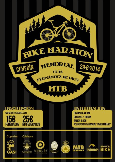 El Bike Maratón Memorial Luis Fernández de Paco se celebrará el 29 de junio