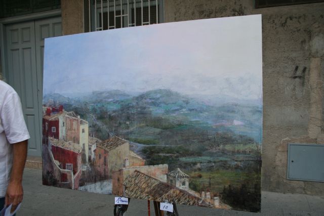 Rafael terrés Martínez gana el XIII Concurso de Pintura al Aire Libre 'Ciudad de Cehegín'