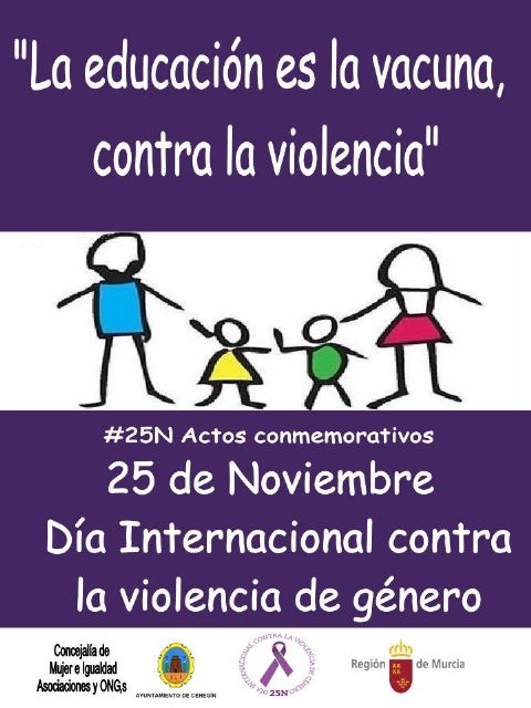 Mujer e Igualdad organiza varios actos para conmemorar el Día Mundial Contra la Violencia de Género