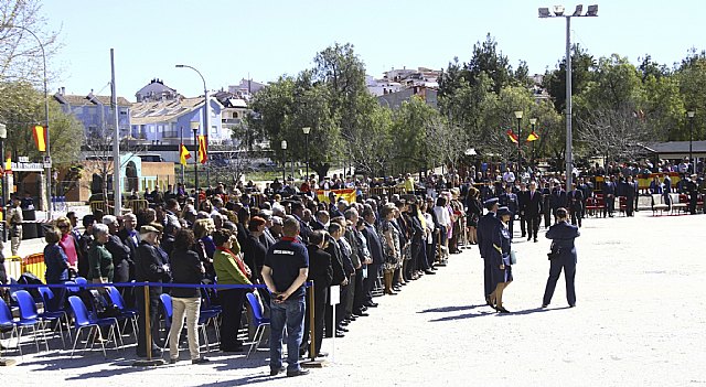 Más de un centenar de civiles juran bandera en un acto presidido por el Ilmo. Sr Coronel Jefe de la Base Aérea de Alcantarilla y el Alcalde de Cehegín