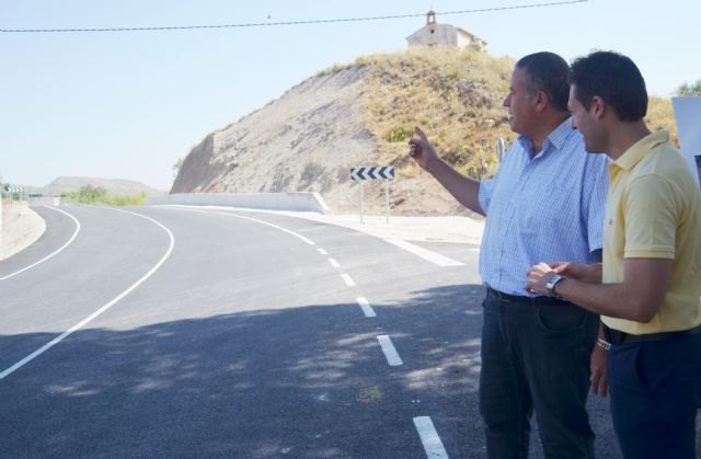 Fomento rectifica la carretera de Cehegín a Canara para eliminar la curva peligrosa de Santa Bárbara