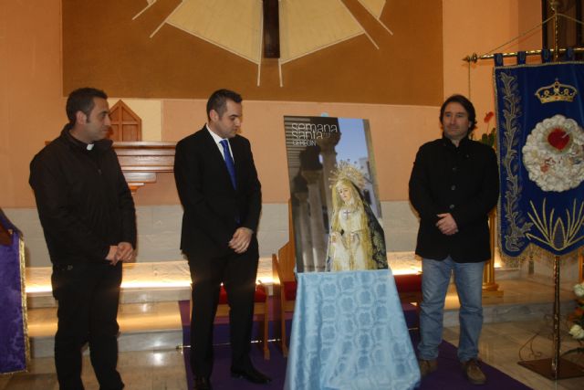 La Virgen del Primer Dolor protagoniza el cartel anunciador de la Semana Santa de Cehegín 2017