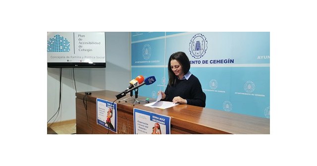 El Ayuntamiento presenta el Plan de Accesibilidad de Cehegín