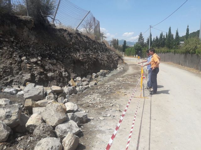 Comienza la reconstrucción del muro de Begastri