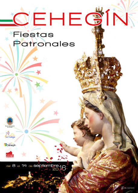 La Concejalía de Festejos presenta el cartel anunciador de las Fiestas Patronales, diseñado por Pedro Abellán y Fajardo