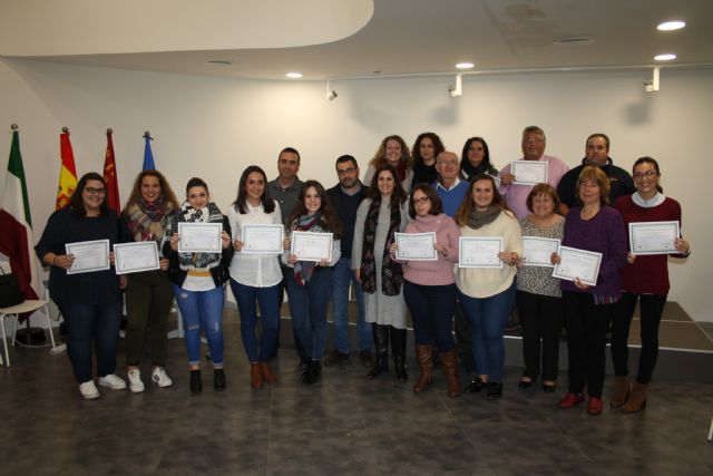 Entregados los diplomas del curso de lengua de signos organizado por la concejalía de Servicios Sociales