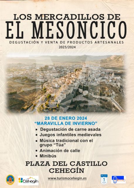 'Maravilla de Invierno' en CehegÃ­n: El Mesoncico regresa el 28 de enero
