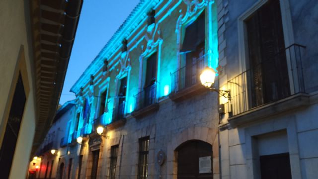 El Ayuntamiento de Cehegín iluminará de azul turquesa la puerta del consistorio con motivo del Día Internacional de la Dislexia