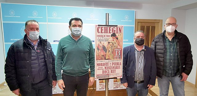 Juan Reverte vuelve a poner a Cehegín en el foco taurino con un cartel de máximas figuras del toreo