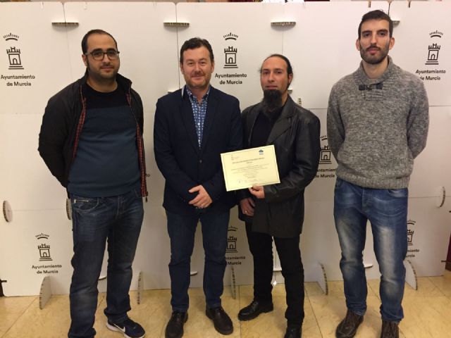La empresa ceheginera 'Abril Oficina Técnica', recibe un premio en el Concurso de Proyectos Empresariales del Ayuntamiento de Murcia