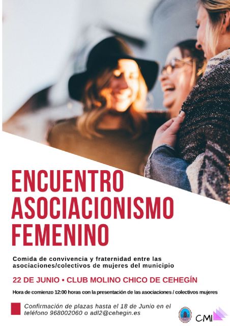 Cehegín celebrará su primer Encuentro de Asociacionismo Femenino el próximo 22 de junio