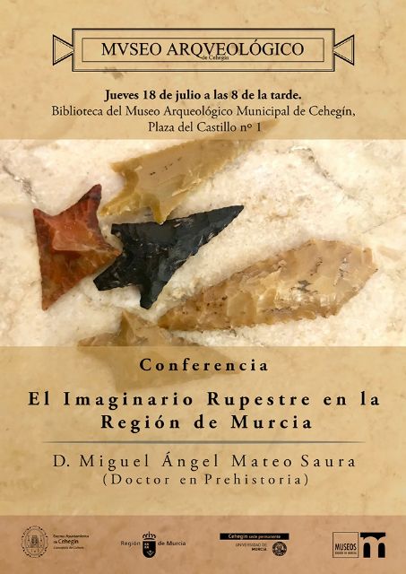 Conferencia sobre el Imaginario Rupestre en la Región de Murcia