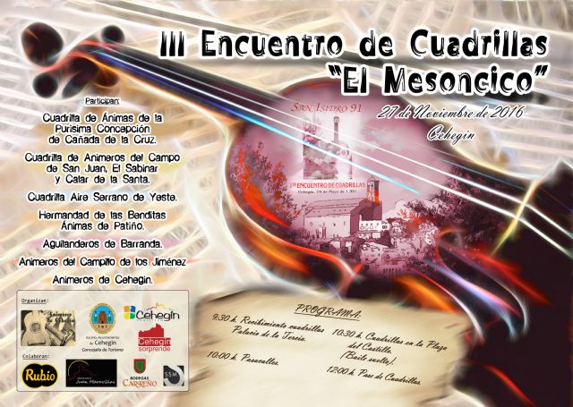 El mercadillo 'El Mesoncico' acogerá en su edición de noviembre el III Encuentro de Cuadrillas