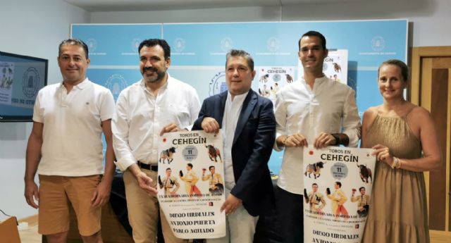 Diego Urdiales, Antonio Puerta y Pablo Aguado, el cartel de la corrida de toros para las Fiestas Patronales de Cehegín