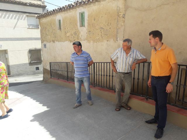 Terminan  las obras de pavimentación y renovación de la red de agua y saneamiento de la calle Soledad, de Canara