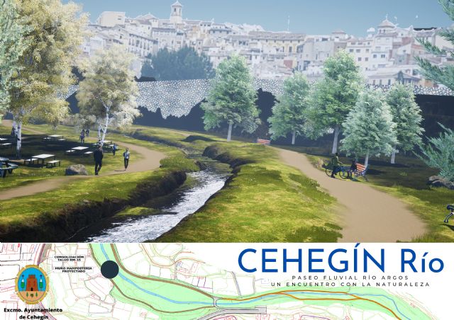 El Ayuntamiento de Cehegín recibe 170.000 euros de la Comunidad Autónoma para el inicio del proyecto “Cehegín Río”