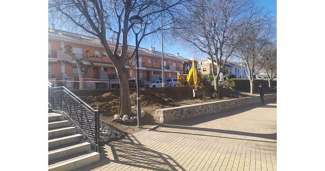 La Concejalía de Obras y Servicios mejora la accesibilidad del parque “Ginés Ibáñez”