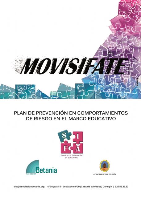 La Asociación Betania, en colaboración con el Ayuntamiento, crea el programa 'Movisífate', que ayudara a los adolescentes a prevenir conductas de riesgo y adquirir habilidades en aquellas áreas que presentan dificultades