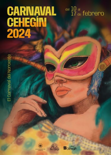 Comienza la cuenta atrás para una semana llena de alegría, color y tradición con el Carnaval de Cehegín 2024