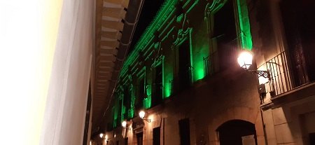 El Ayuntamiento de Cehegín se suma al Día Mundial de las Enfermedades Raras iluminando sus edificios