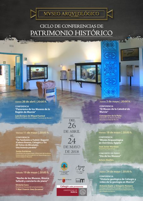 Presentado  un nuevo ciclo de conferencias sobre el Patrimonio Histórico de Cehegín