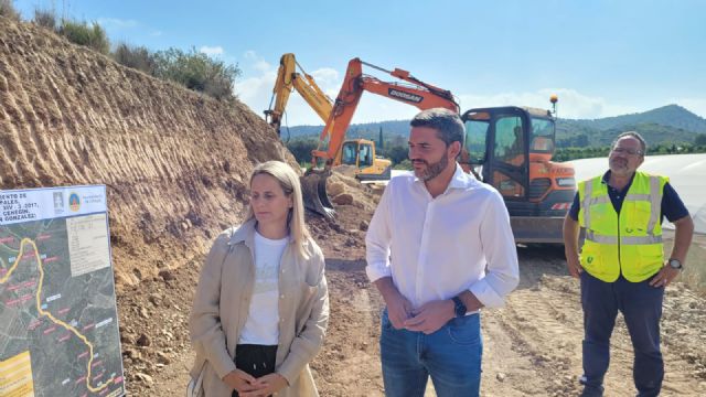 Invierten 460.000 euros en mejorar la seguridad del camino rural de la Fuente de Juan González, en Cehegín