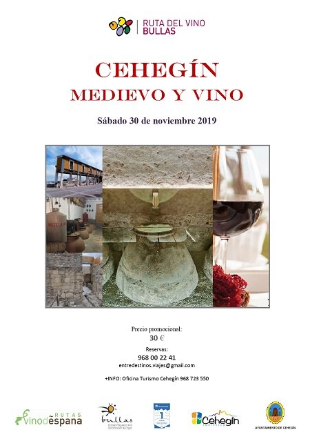 Cehegín muestra su historia, cultura y gastronomía con la ruta ‘Medievo y Vino’